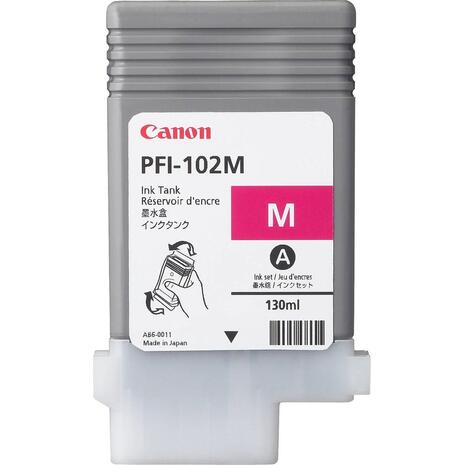 Μελάνι Εκτυπωτή Canon PFI-102M Magenta - 130ml 0897B001